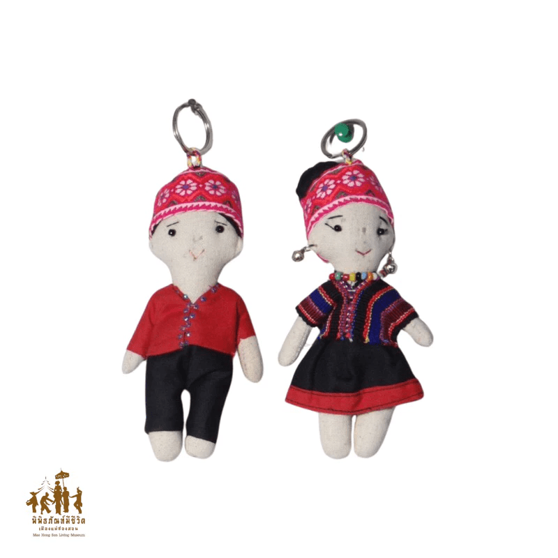 ตุ๊กตาพวงกุญแจชนเผ่า – Tribal Keychain Dolls.