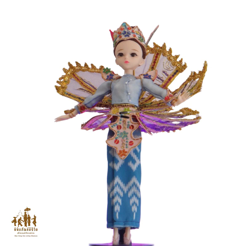 ตุ๊กตากิงกะหร่า แม่ฮ่องสอน-Mae Hong Son Traditional King Kala Dol